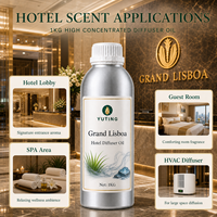 Huile parfumée pour diffuseur d'ambiance hôtelier Grand Lisboa 1KG, Huile de diffuseur d'arômes pour hôtels, Fournisseur en gros