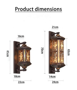 Luces LED de Pared para Jardín y Exteriores, las Más Vendidas de Fábrica con Precio Ventajoso, Luces de Pared para Pasillos, Uso Doméstico - Product Image 4