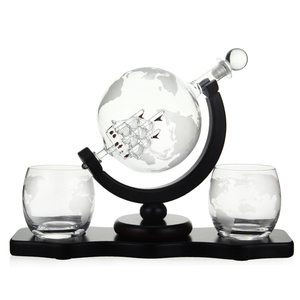 2022 <span class=keywords><strong>en</strong></span> <span class=keywords><strong>ligne</strong></span> Offre Spéciale 28OZ Globe <span class=keywords><strong>en</strong></span> verre carafe à whisky <span class=keywords><strong>en</strong></span> verre avec expédition ancienne. - Product Image 5