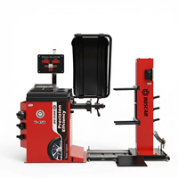 Équilibreuse de roues automatique Boscar avec positionnement laser, système d'auto-verrouillage de la broche, certifiée CE, 250W, pour pneus