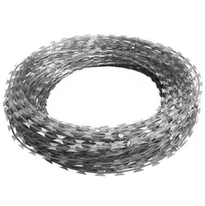 Mạ kẽm concertina dao cạo dây thép gai lưới cho Pakistan thép dao cạo dây tù hàng rào cho an ninh - Product Image 2