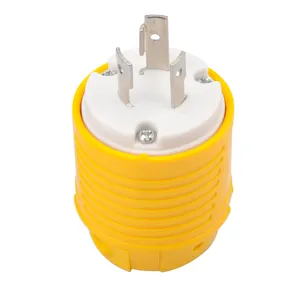 Electrical Replacement Plug & Extension Cord Ends Female Plug 20Amp 250Volt ETL Listed