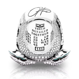 Nieuwe NFL2025 Philadelphia Eagles kampioenschapsring van hoge kwaliteit, super sport bowl alloy <span class=keywords><strong>ring</strong></span> als cadeau voor fans - Product Image 6