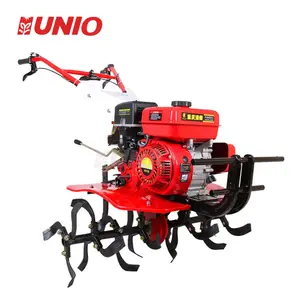 Xăng mini điện tiller tu máy kéo ROTARY cày cắt cỏ máy kéo trang trại Tu Luyện