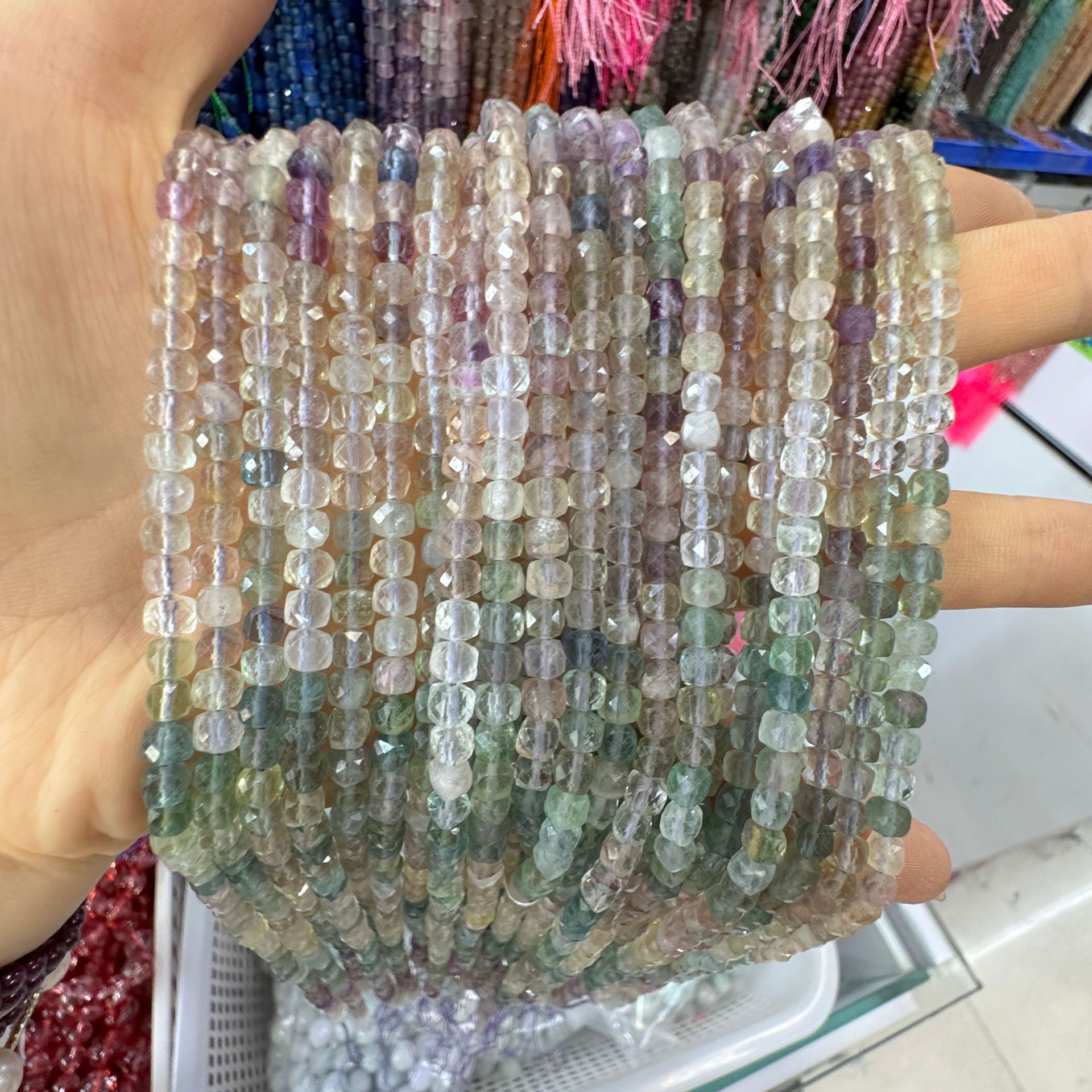 Fluorine verte dégradée