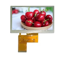 Écran LCD TFT de 4.3 pouces IPS Type TN avec rétroéclairage LED Modules LCD d'interfaces RVB SPI LVDS MIPi