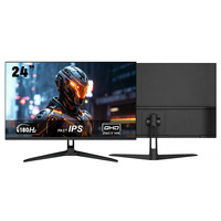 Moniteur d'ordinateur de jeu 24 pouces 2K 2560*1440 180 Hz 1 ms Noir Sans Cadre