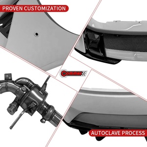 Best Quality Dry Carbon Fiber Competizione Style Body Kit for Ferrari 812 Front Rear Bumper <b>Engine</b> <b>Hood</b> Spoiler Bodykit - Product Image 4