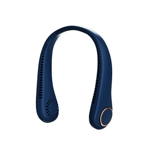 Ventilador sin aspas para colgar en el cuello con motor de 5W, alimentado por batería, portátil y usable para deportes y uso al aire libre. - Product Image 4