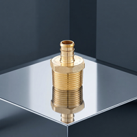 Raccord de tuyau de jardin en laiton tourné CNC de haute précision, filetage mâle BSP 1/8, tête hexagonale 10 mm, OEM ODM Usine