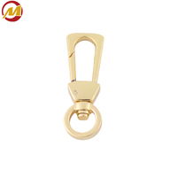 Accessoires de quincaillerie en cuir en gros mousqueton à ressort sangle de sac à gâchette mousqueton fermoir pivotant mousqueton en laiton massif