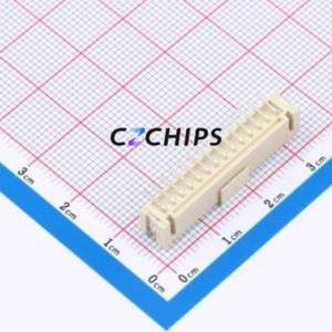 ZX-PH2.0-14PLT Wire-to-Board Pin Header SMD,P=2mm Connector 1x14P 2mm Vertical Mount PH - Product Image 2