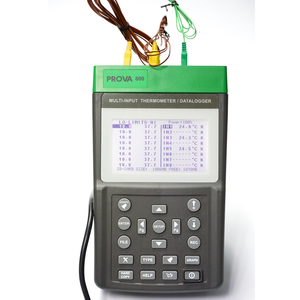 PROVA-800 Temperature Recorder with 8 Input Channels for Measurement Data <b>Logging</b> IP55 No <b>Display</b> No Communication Made Taiwan - Product Image 1