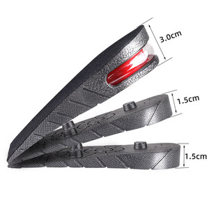 1-3 lớp nửa PVC đàn hồi gót chân đầy không khí đệm tăng cường 3cm/4.5cm/6cm chiều cao tăng lót cho nam giới và phụ nữ - Product Image 6