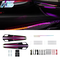 Kit d'éclairage ambiant RGB 64 couleurs pour voiture, éclairage ambiant pour haut-parleur de voiture BMW X5 X6 F15 F16 2014-2019, symphonie dynamique