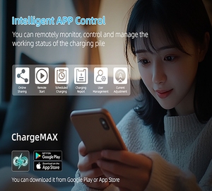 สถานีชาร์จติดผนัง J1772 รุ่นใหม่ 80A พร้อมระบบชาร์จเร็วสำหรับรถยนต์และ RFID - Product Image 4