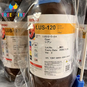 Encre UV Original Mimaki LUS-120/<span class=keywords><strong>lus120</strong></span> pour imprimantes Mimaki UJV & UJF, bouteille de 1000 ml - C, M, Y, K, Lc, Lm, W, Cl - Product Image 1