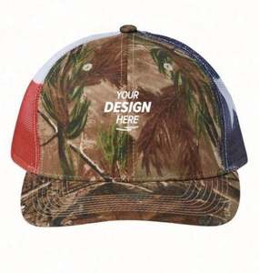 Casquette Trucker 5 Panneaux Personnalisée en Maille Style Hip Hop Tendance avec Logo Brodé Imprimé Numériquement pour Usage Extérieur - Product Image 1