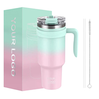 Vaso Térmico Personalizado al por Mayor, de Alta Calidad, Antiderrames, Nuevo, con Tapa 2 en 1