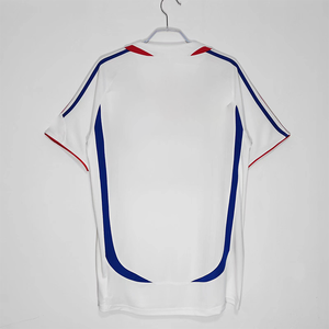 Maillot Rétro France 2006 Extérieur Court Respirant Séchage Rapide Été # 12 # Équipe nationale de 10 joueurs prenant en charge les services OEM personnalisés - Product Image 3