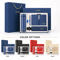 Coffret Cadeau d'Entreprise Premium avec Carnet, Gobelet, Stylo, Clé USB, Parapluie, Logo Personnalisé, Coffret Cadeau d'Affaires, Plusieurs Ensembles