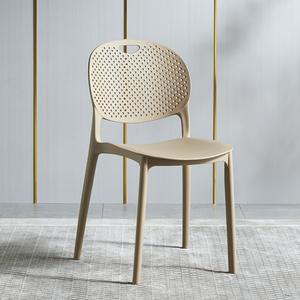 Excellente chaise en plastique colorée de conception moderne bon marché chaise empilable de pp de café de cuisine de restaurant - Product Image 4