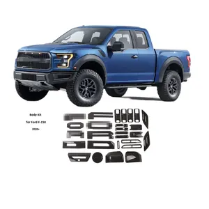 Venta directa de fábrica, accesorios decorativos para automóviles, juego completo de kits de carrocería, juego combinado para Ford F150 2019 hasta el presente