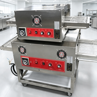 Four à pizza industriel électrique 18 pouces en acier inoxydable de qualité alimentaire, à tube droit, 6 kW, haute puissance