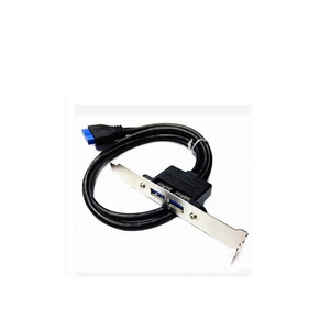 Cable de soporte Szhy-Link USB 3.0 de 20 pines a doble USB 3.0 de 50 cm para panel trasero de caja de PC - Product Image 2
