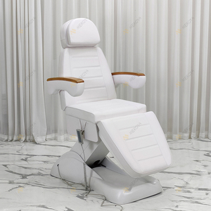 Camilla <span class=keywords><strong>de</strong></span> Masaje y Cama <span class=keywords><strong>de</strong></span> Belleza Blanca para Salón <span class=keywords><strong>de</strong></span> Belleza, Moderna, con 3 Motores Eléctricos Ajustables, para Terapia, Pestañas y Tratamientos Faciales, <span class=keywords><strong>Precio</strong></span> al por Mayor - Product Image 3