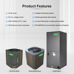 Unité de Traitement d'Air Commerciale 18000 BTU, Refroidissement et Chauffage On/Off, Décharge Verticale, Climatiseur Intelligent à Conduits, Système Split - Product Image 4