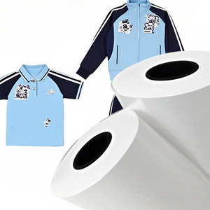 Nhà Máy Cung Cấp Jumbo Cuộn Thăng Hoa Giấy 60/70/90/100 GSM Cho In Kỹ Thuật Số Dệt May Hàn Quốc Mực Giấy Trắng Cho Hàng May Mặc - Product Image 2