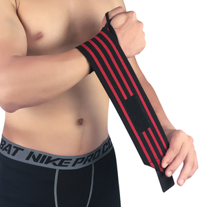 Attelle de poignet en nylon personnalisée avec fermeture à boucle en velcro, protection anti-<span class=keywords><strong>entorse</strong></span>, bande de compression pour le basketball, la remise en forme et l'haltérophilie - Product Image 3