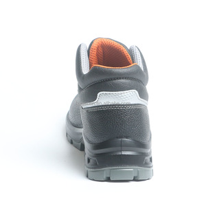 נעלי בטיחות Aimboo S1P SRC, נעלי הגנה מעור אמיתי עם מגן פלדה לאצבעות, נעלי עבודה לגברים, נעליים נגד דקירות - Product Image 2