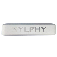 Placa de Identificación Personalizada para Coche, Logotipo Dorado, Etiquetas, Insignias, Placa de Acero Inoxidable Pulido en Blanco, Imán con Número de Trabajo