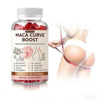 Gummies Black Maca Plus OEM ODM pour des fesses volumineuses et des courbes extrêmes, racine de Maca noire pour améliorer la vitalité chez les hommes et les femmes, booster des fesses