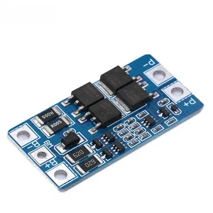 Plaque de protection BMS Li-ion 2S 12A 8.4V avec équilibrage pour deux batteries 18650, protection contre les surcharges/décharges, PCB - Product Image 3