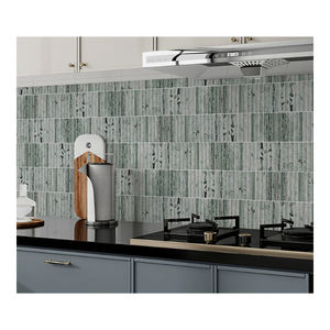 Azulejos <span class=keywords><strong>de</strong></span> Mármol Acanalados, Paneles <span class=keywords><strong>de</strong></span> Puerta con Borde Recto, Azulejos <span class=keywords><strong>de</strong></span> Pared <span class=keywords><strong>de</strong></span> Mosaico <span class=keywords><strong>de</strong></span> Piedra con Textura <span class=keywords><strong>de</strong></span> Mármol Verde Personalizados, <span class=keywords><strong>Jade</strong></span> Frío - Product Image 4