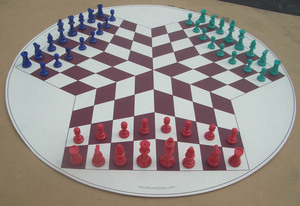 Bộ Cờ Và Bộ Cờ Ba Người Chơi, Bộ Cờ Vua Câu Lạc Bộ Tiêu Chuẩn Giải Đấu - Product Image 3