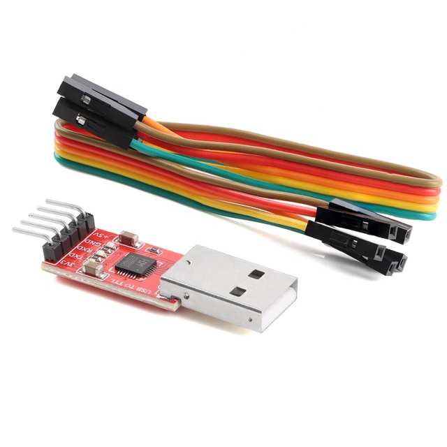 CH9102 5Pin Module USB to TTL Serial UART STC Download Cable PL2303 Super Brush Line Upgrade With Cable CH9102