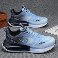 Chaussures décontractées pour hommes, style quotidien, confortables, respirantes, avec coussin d'air, construction robuste, absorption des chocs, lacets, vente chaude