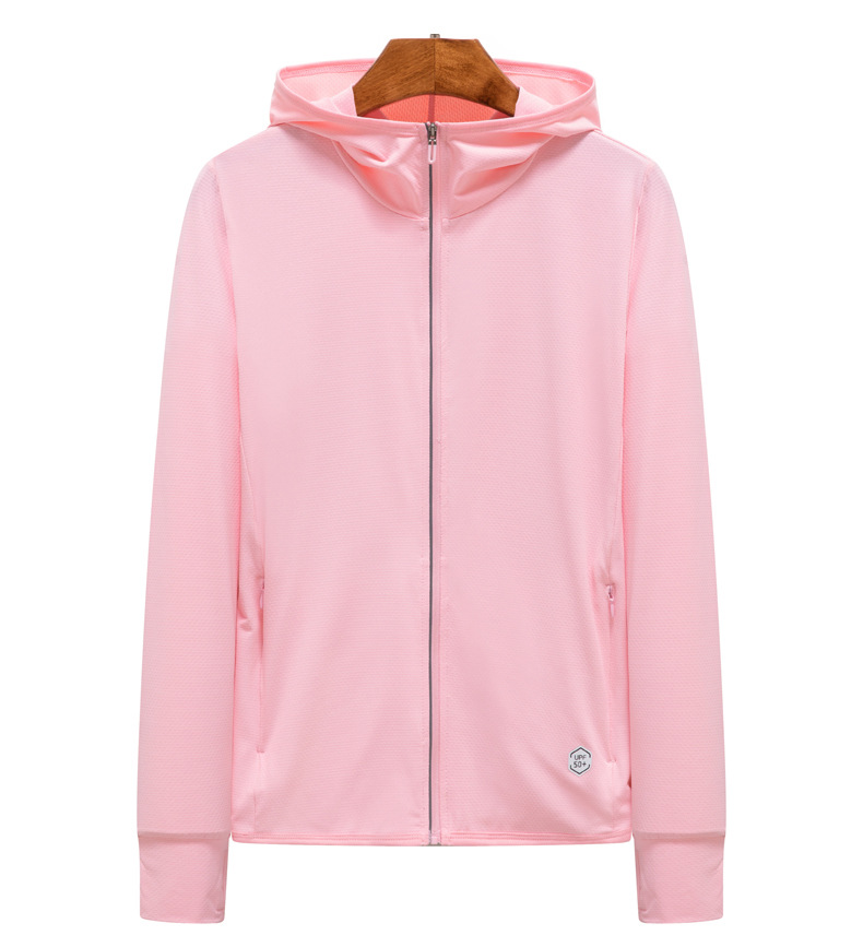 Для мужчин и женщин, купальный костюм с защитой от ультрафиолета 50 +, защита от ультрафиолета, одежда для защиты от солнца с длинными рукавами и застежкой-молнией, с охлаждения Рубашка свободного кроя с карманами для пешего туризма и производительность