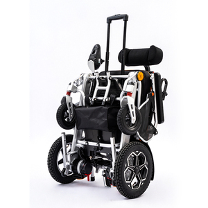 2025 nouveau modèle fauteuil roulant pliant électrique appui-tête fauteuil roulant réglable moteur 600w fauteuil roulant électrique - Product Image 6