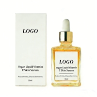 Sérum facial liquide végétalien à la vitamine C, antioxydant, éclaircissant, raffermissant, soin de la peau, 30 ml