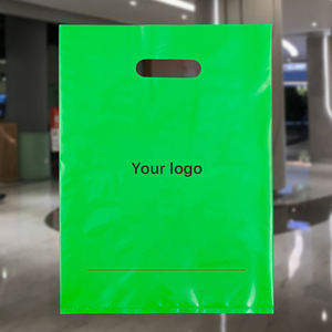 Biodégradable compostable T-Shirt sac PE plastique épicerie emballage supermarché utilisation-pour vêtements sous-vêtements chaussures chaussettes - Product Image 3