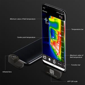 กล้องถ่ายภาพความร้อน HTI รุ่น HT-201 สำหรับ Android แบบ Type-C พร้อมบันทึกวิดีโอและภาพถ่าย รองรับ OEM ปรับแต่งได้ รองรับ HT-20 - Product Image 5