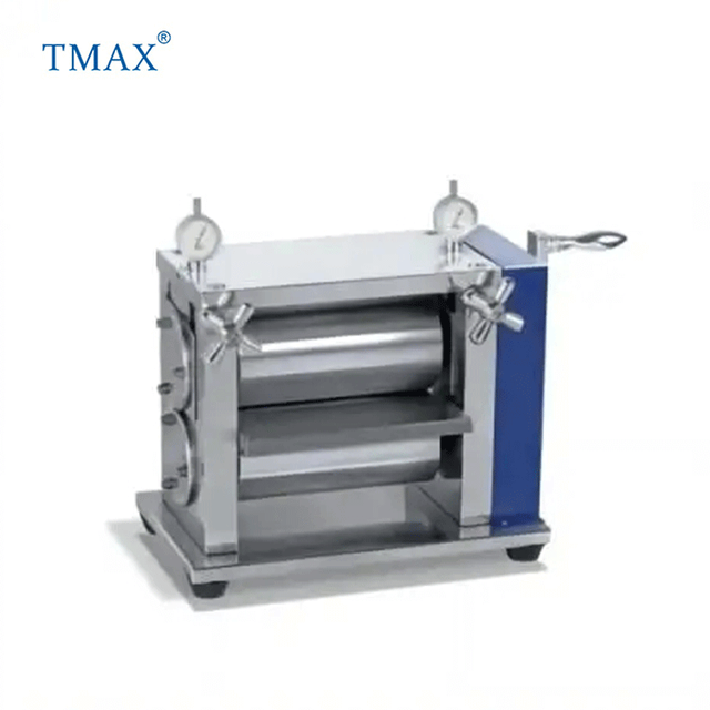 TMAX Brand Laboratory Small Manual Roller Press Calender Machine for Lithium Battery Electrode