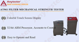 Testeur de résistance mécanique des filtres AT961, pratique à utiliser et facile à lire - Product Image 4