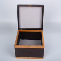 Urnes pour animaux de compagnie en bambou écologiques de luxe pour les cendres de chien, forme rectangulaire, urne commémorative pour crémation