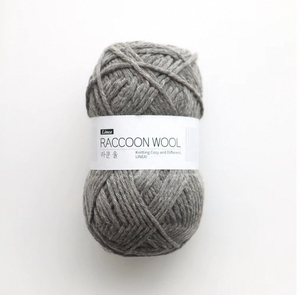 Fil à tricoter et à crocheter en laine de raton laveur, pelote de 95g, 138m, fil chaud pour crochet de 7,0mm, pour la confection de pulls et de châles d'hiver - Product Image 3